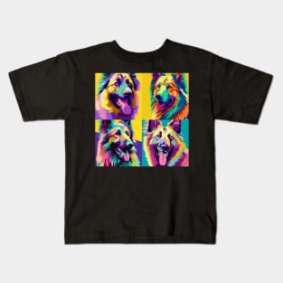 Belgian Malinoi Pop Art - Dog Lover Gifts Kids T-Shirt